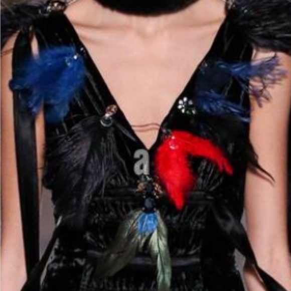 Sonia Rykiel Runway Black Evening Dress gown 34 - Picture 2 of 12